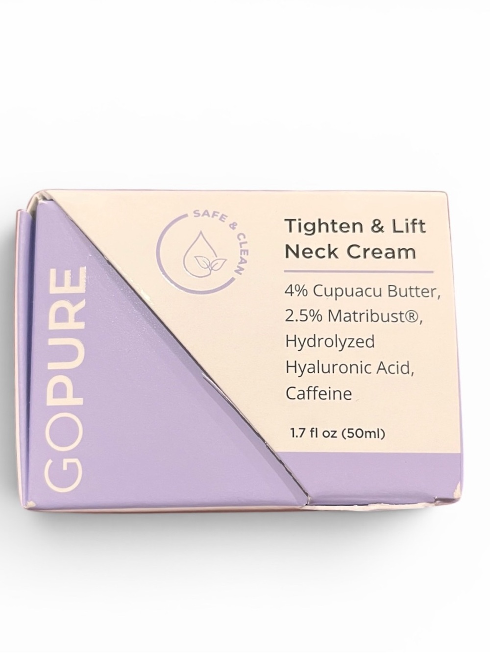 goPure Unscented Firm & Lift Neck and Chest Cream 1.7 fl Oz. NIB - Picture 10 of 15